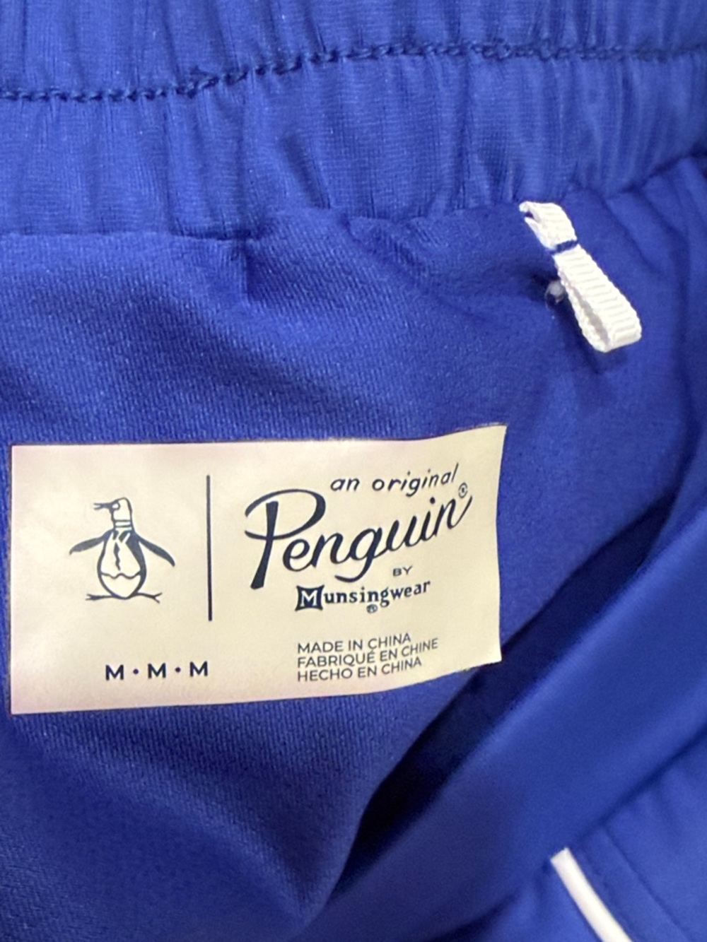Original Penguin Royal Blue Mini‎ tennis Skirt with White Trim medium - Picture 6 of 6